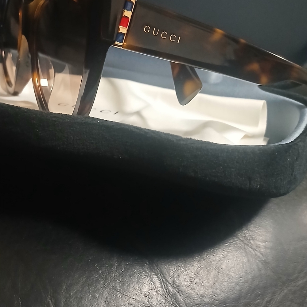 Authentic GUCCI sunglasses Havana Case Made In Italy - Picture 9 of 16